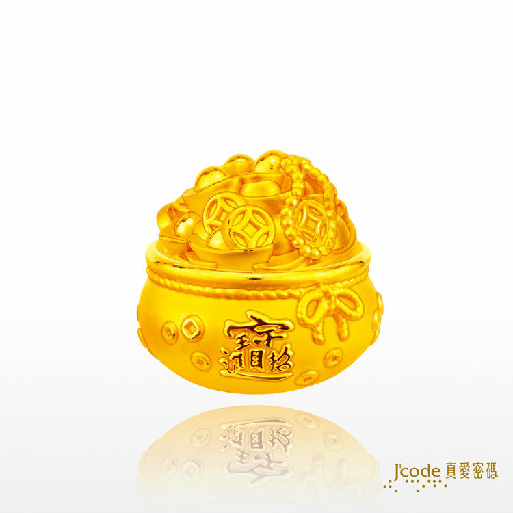 聚寶盆 - 黃金擺飾 _ 擺件