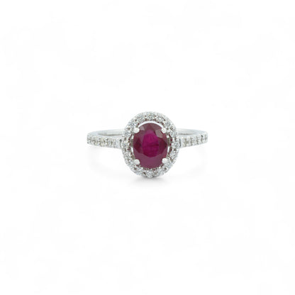 紅寶石鑽戒