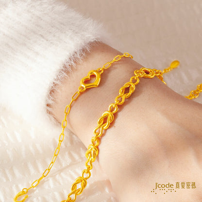 永遠相守 ( 寬版 ) - 黃金手鍊