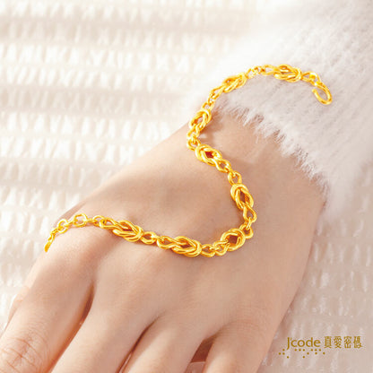 永遠相守 ( 寬版 ) - 黃金手鍊