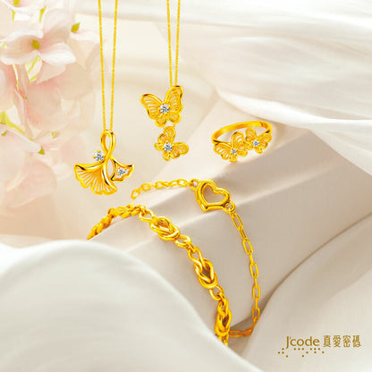 永遠相守 ( 寬版 ) - 黃金手鍊