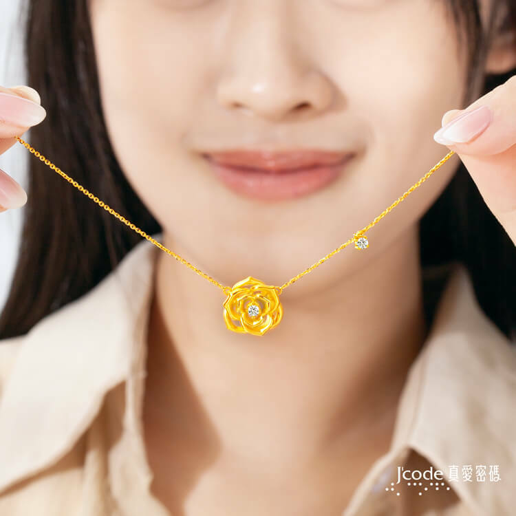 女人花 - 黃金項鍊