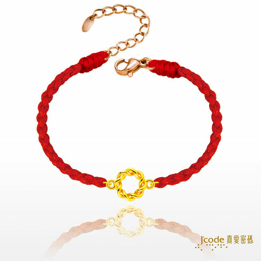 閃耀交織・小 - 編織金手鍊