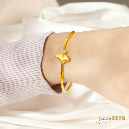 銀來杏福 - 黃金手環 _ 手鐲