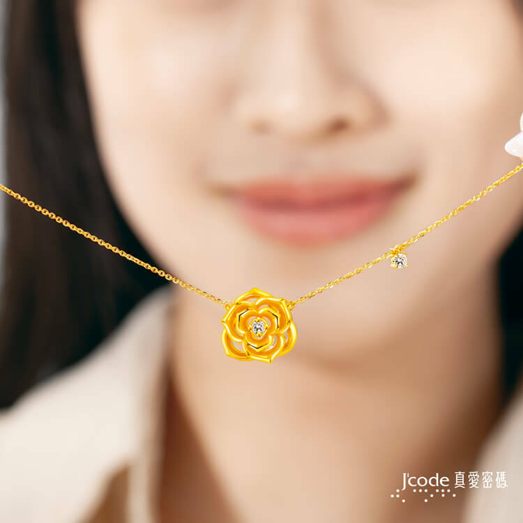 女人花 - 黃金項鍊