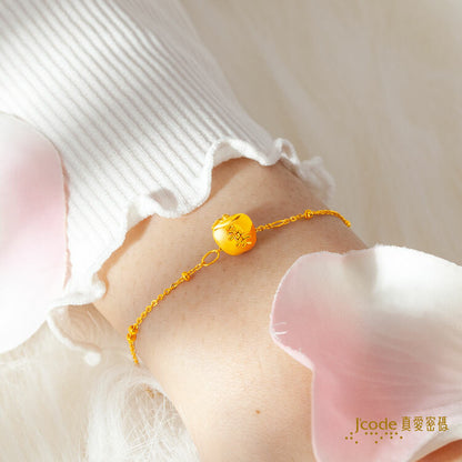 平安蘋果・小 - 黃金手鍊