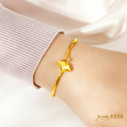 銀來杏福 - 黃金手環 _ 手鐲