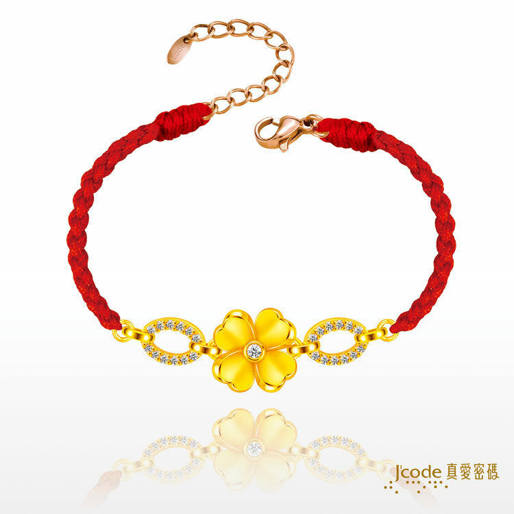 幸福緣份 - 編織金手鍊