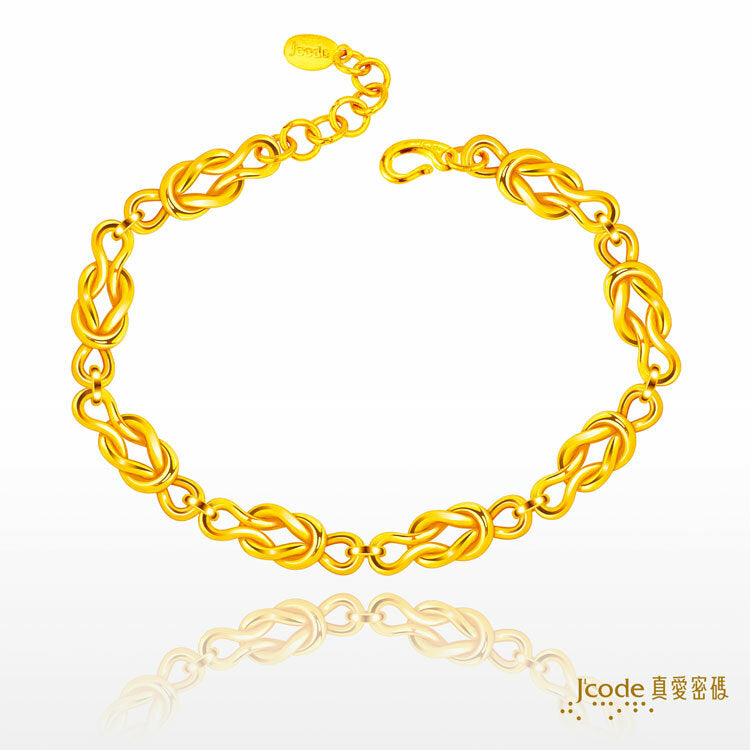 永遠相守 ( 寬版 ) - 黃金手鍊