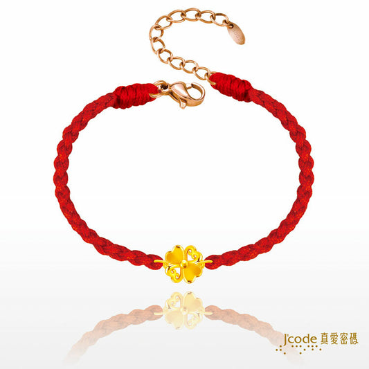 閃耀幸運・小 - 編織金手鍊