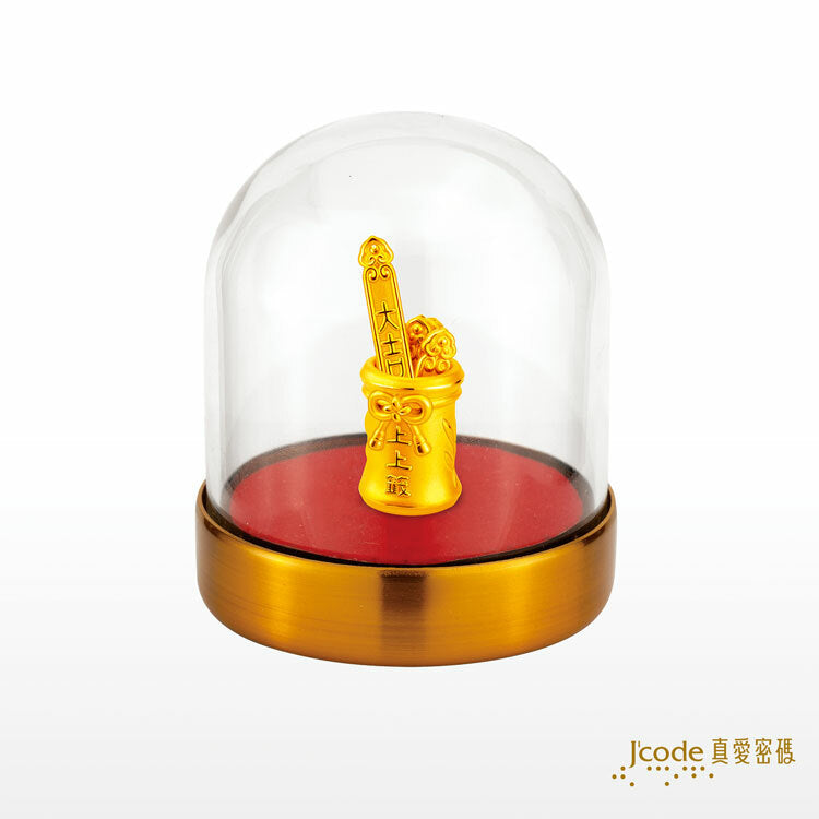 白沙屯 上上籤 - 黃金擺飾 _ 擺件