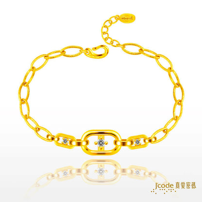 愛鍊 - 女 _ 黃金手鍊