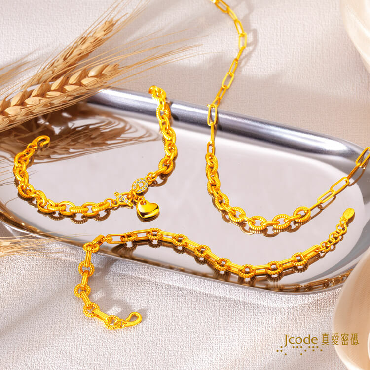 幸福甜甜圈 - 黃金手鍊