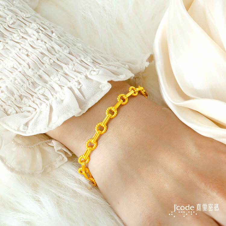 幸福甜甜圈 - 黃金手鍊