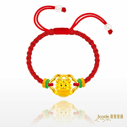 萬事龍如意 - 編織金手鍊