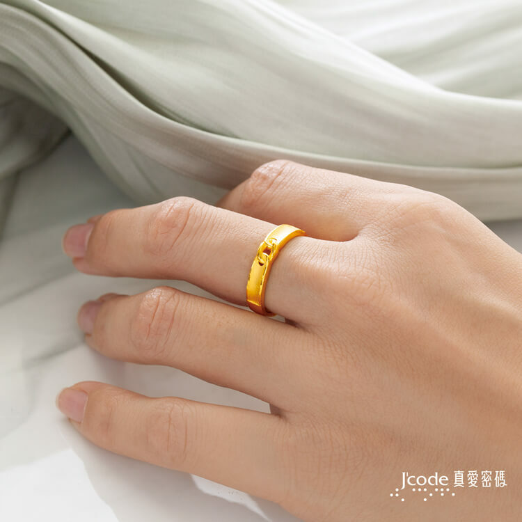緊扣彼此 - 女／黃金戒指