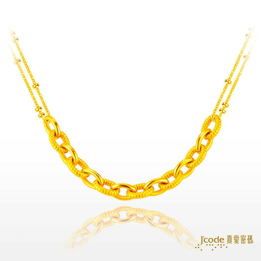 率性姿態（珠鍊） - 黃金項鍊