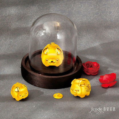 撲滿小豬存錢筒 - 黃金擺飾 _ 擺件