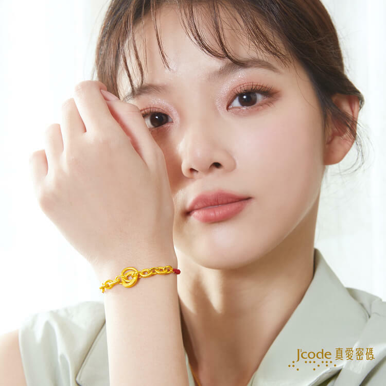 永恆緣份 ( 鍊條 ) - 編織金手鍊