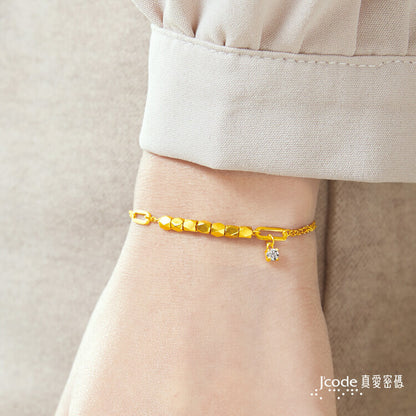 簡約動人 - 黃金手鍊