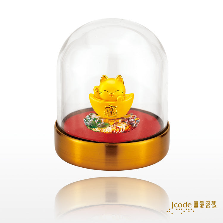 元寶招財貓 - 黃金擺飾 _ 擺件