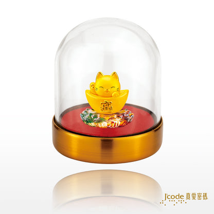 元寶招財貓 - 黃金擺飾 _ 擺件