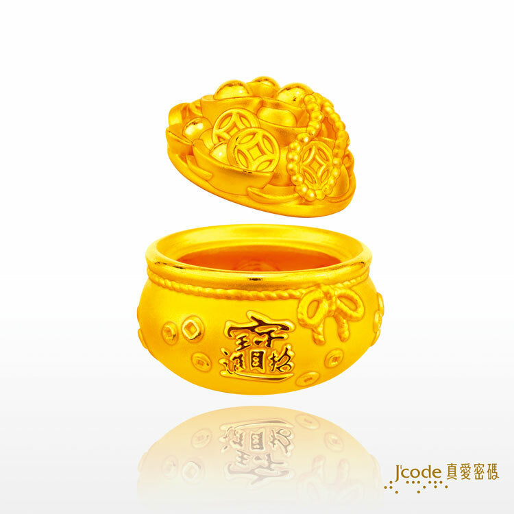 聚寶盆 - 黃金擺飾 _ 擺件