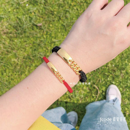 鍊戀相伴 - 女 _ 編織金手鍊