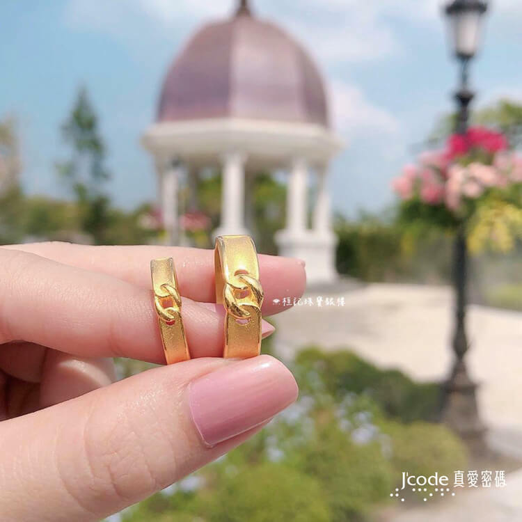 緊扣彼此 - 女／黃金戒指