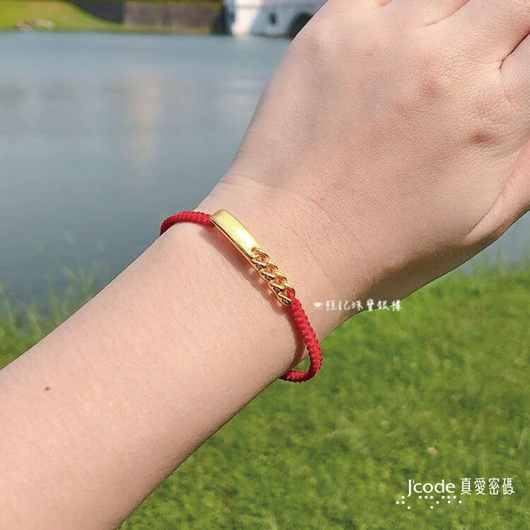 鍊戀相伴 - 女 _ 編織金手鍊