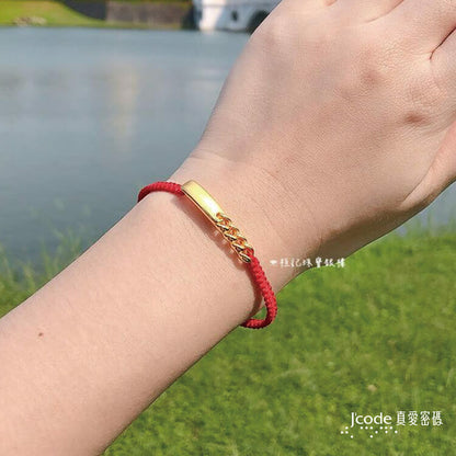 鍊戀相伴 - 女 _ 編織金手鍊