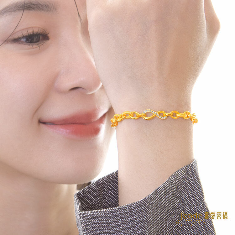 無限耀眼 - 黃金手鍊