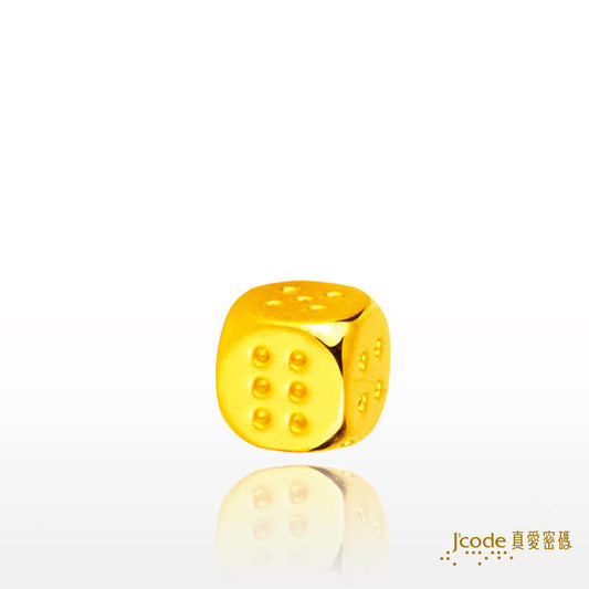 天生贏家 黃金骰子 (單顆) - 黃金擺飾 _ 擺件