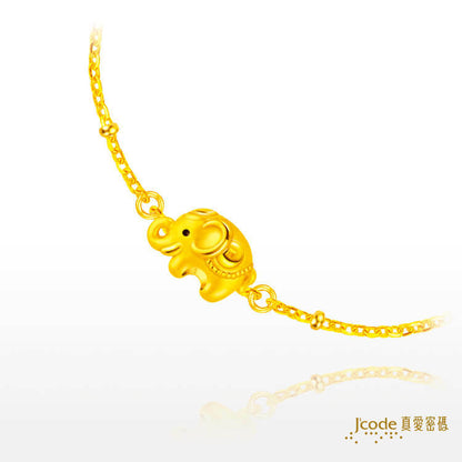小運錢象 - 黃金手鍊