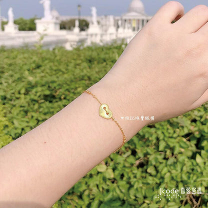 愛的鈕扣 - 黃金手鍊