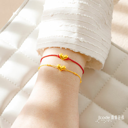 小甜心 - 編織金手鍊