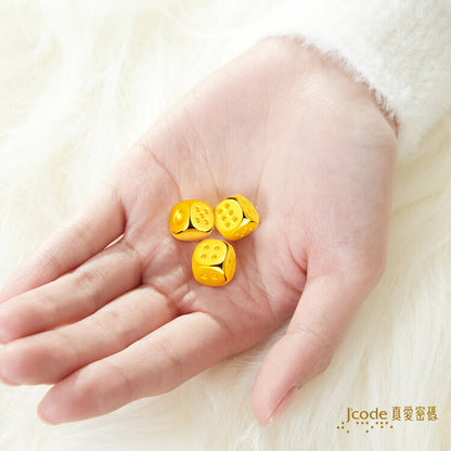 天生贏家 黃金骰子 (三顆) - 黃金擺飾 _ 擺件
