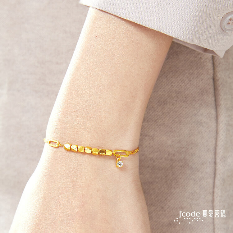 簡約動人 - 黃金手鍊