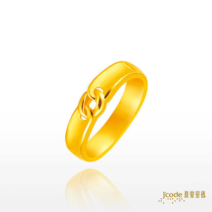 緊扣彼此 - 男／黃金戒指