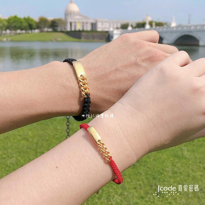 鍊戀相伴 - 女 _ 編織金手鍊