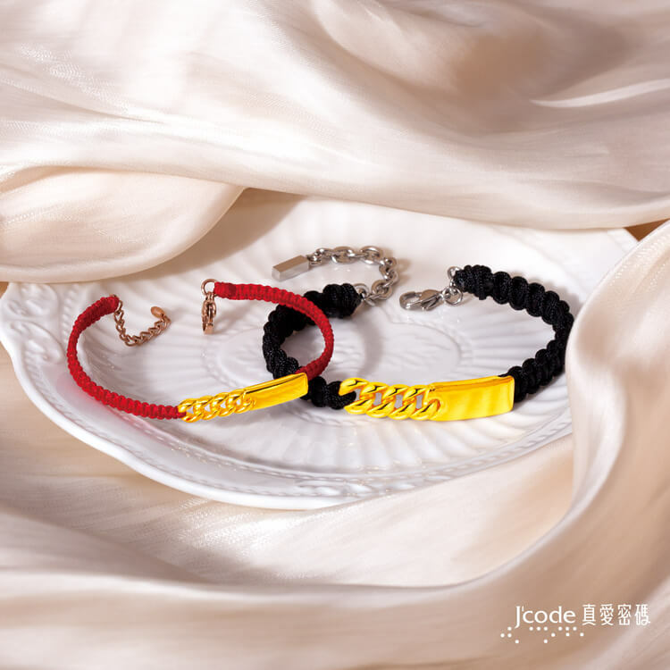 鍊戀相伴 - 女 _ 編織金手鍊