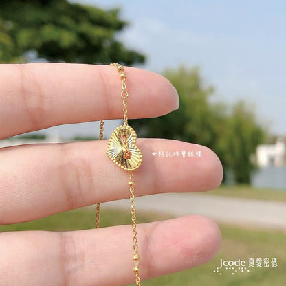 愛的鈕扣 - 黃金手鍊