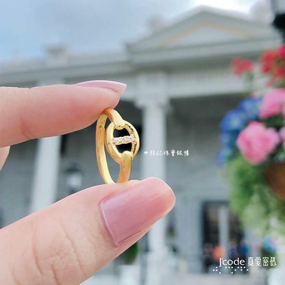 豬鼻 - 黃金戒指