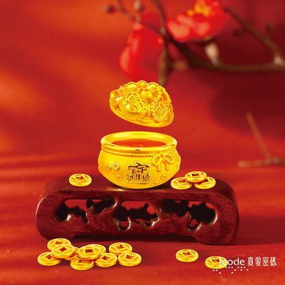 聚寶盆 - 黃金擺飾 _ 擺件