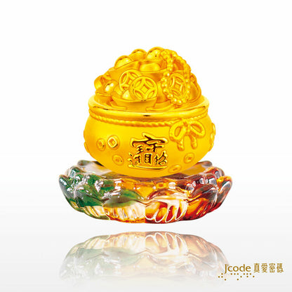 聚寶盆 - 黃金擺飾 _ 擺件