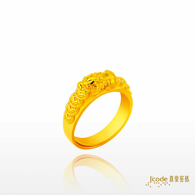 錢多多貔貅 - 黃金戒指