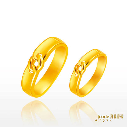 緊扣彼此 - 女／黃金戒指