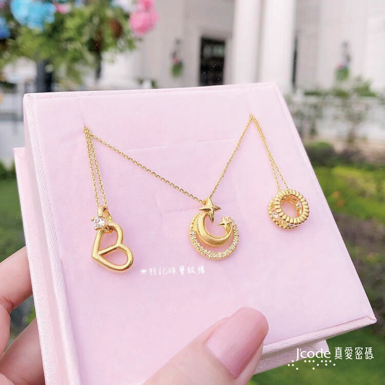 心之豬鼻 - 黃金墜子