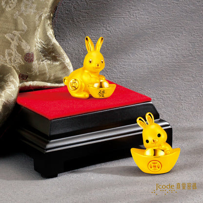 錢兔無量 - 黃金擺件