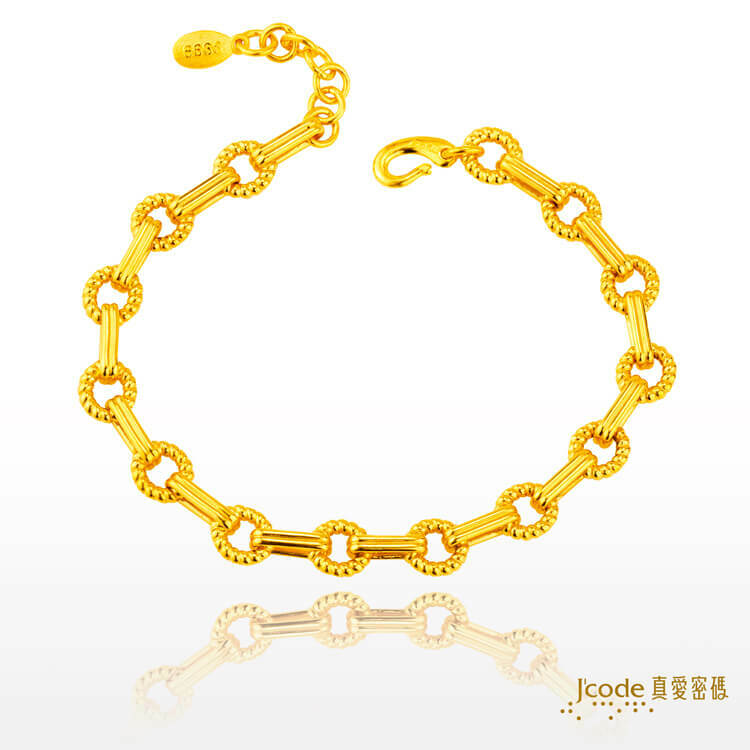 幸福甜甜圈 - 黃金手鍊